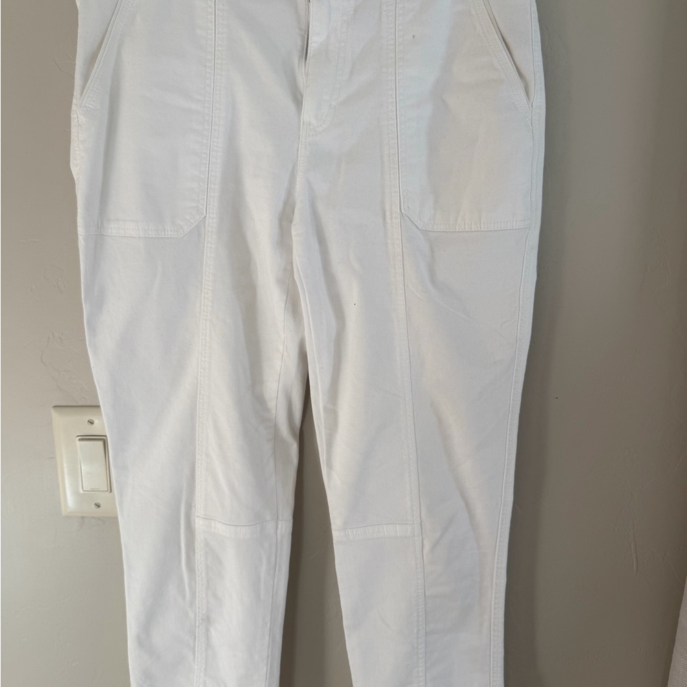 White House Black Market Men's White Chino-Style Pants